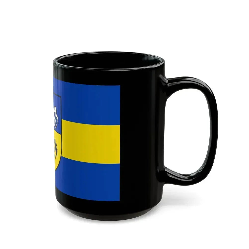 Flag of Helmstedt Germany - Black Coffee Mug - Go Mug Yourself