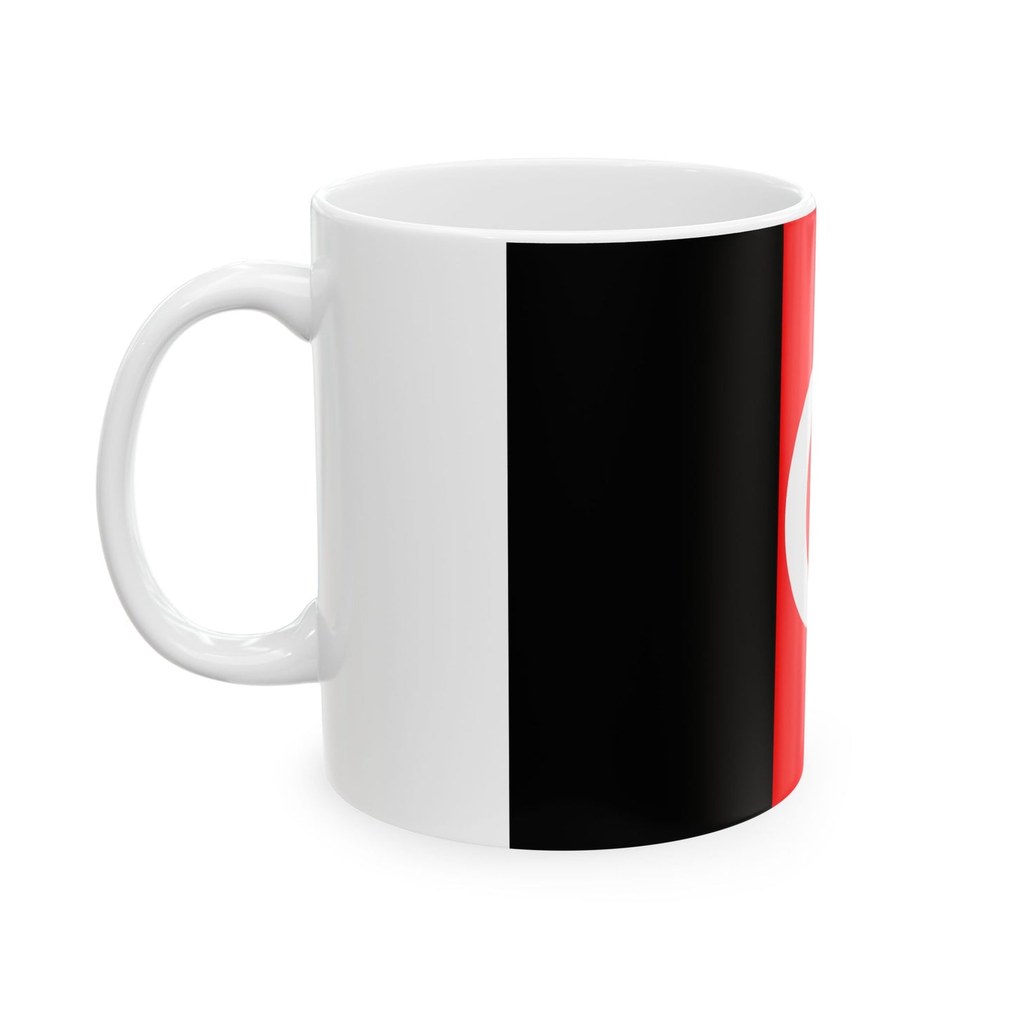 Flag of Herat Government 1930 (Afghanistan) White Coffee Mug-Go Mug Yourself