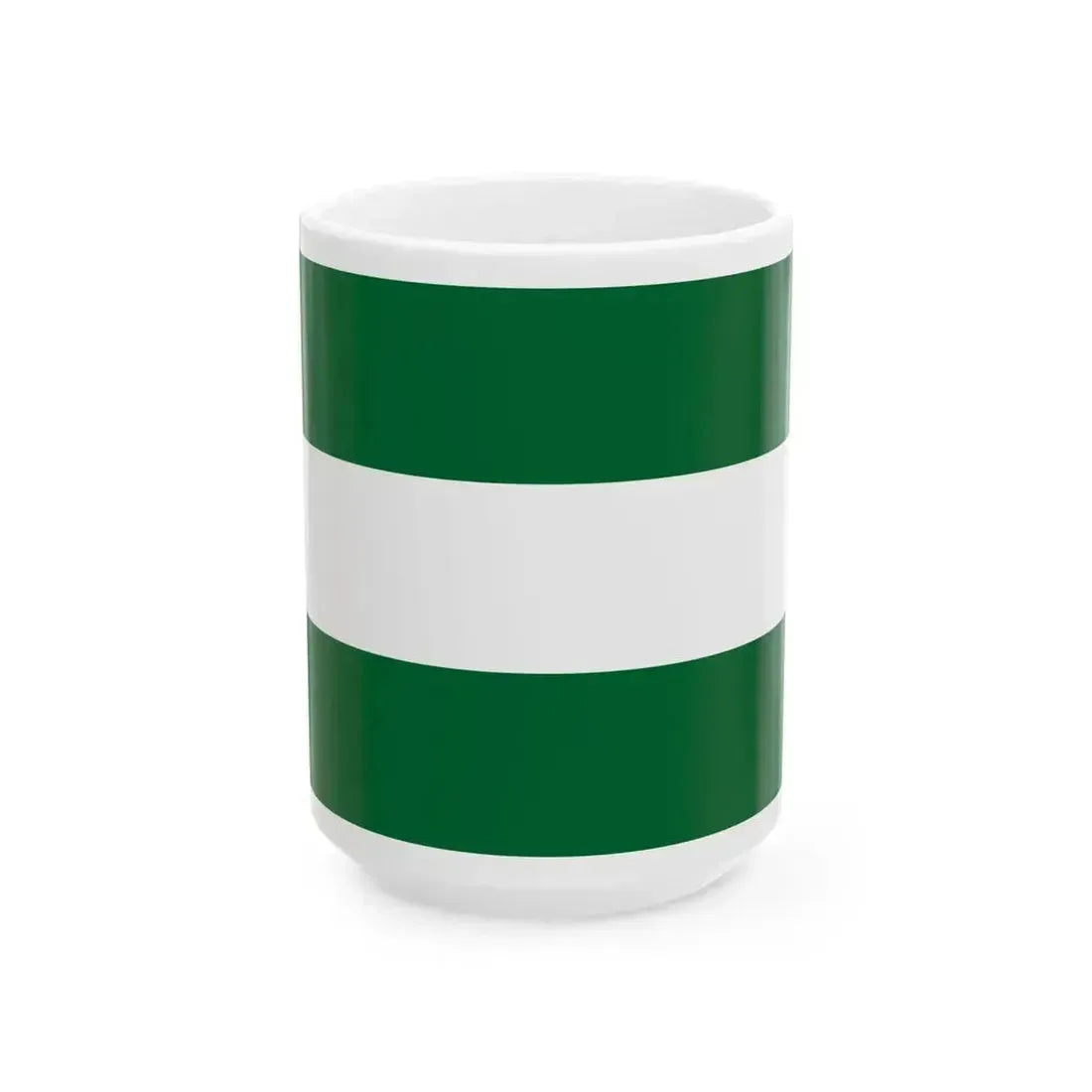 Flag of Herat until 1842 (Afghanistan) White Coffee Mug 15oz - Go Mug Yourself