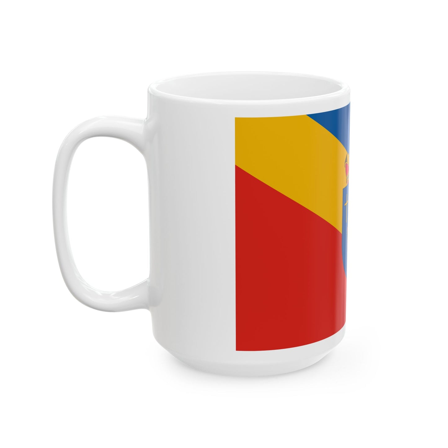 Flag of Hercegszanto (Hungary) White Coffee Mug-Go Mug Yourself
