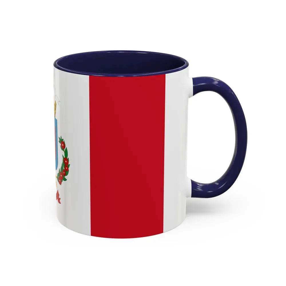 Flag of Heredia Province Costa Rica - Accent Coffee Mug - Go Mug Yourself