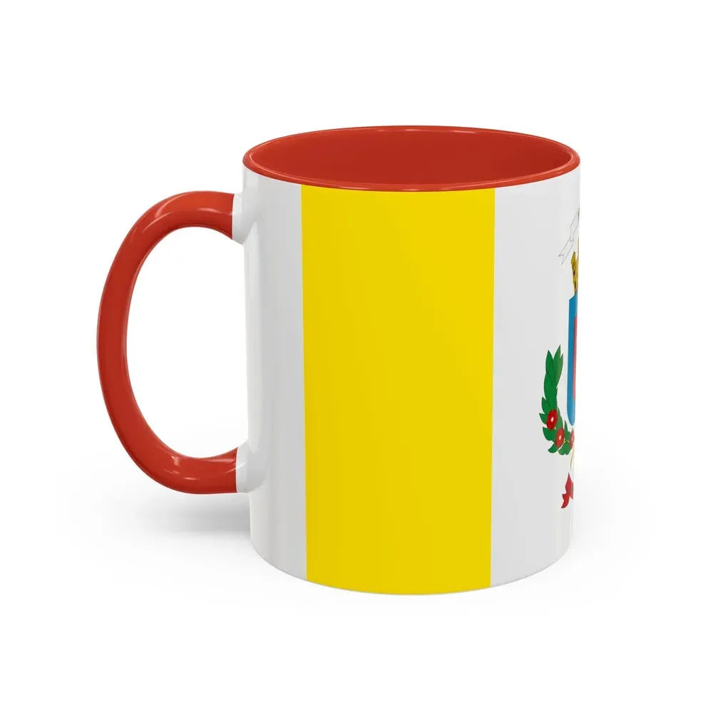 Flag of Heredia Province Costa Rica - Accent Coffee Mug - Go Mug Yourself