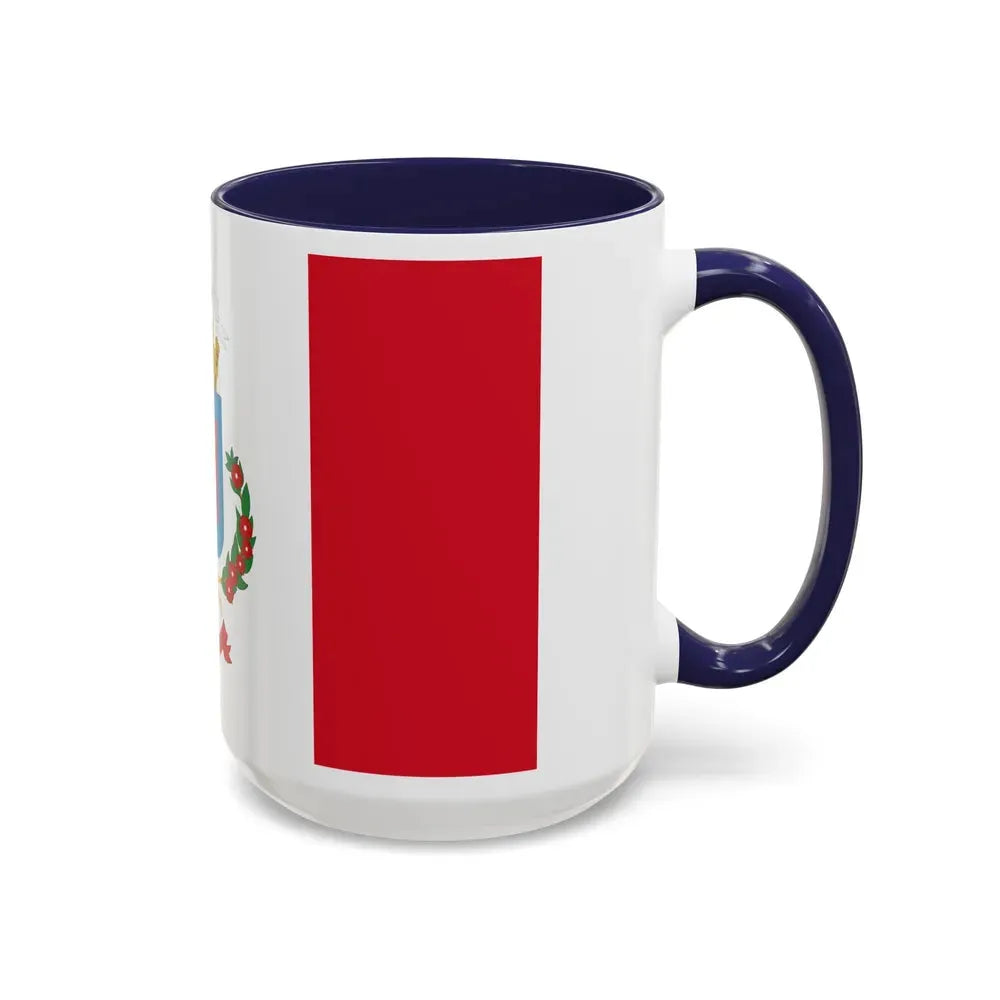Flag of Heredia Province Costa Rica - Accent Coffee Mug - Go Mug Yourself