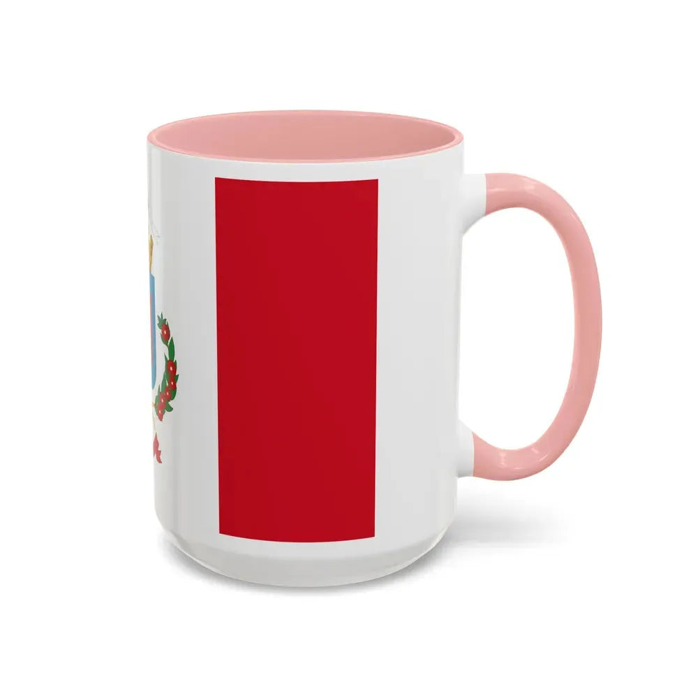 Flag of Heredia Province Costa Rica - Accent Coffee Mug - Go Mug Yourself