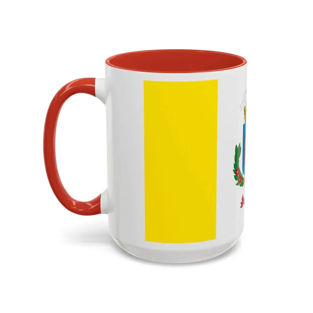 Flag of Heredia Province Costa Rica - Accent Coffee Mug - Go Mug Yourself