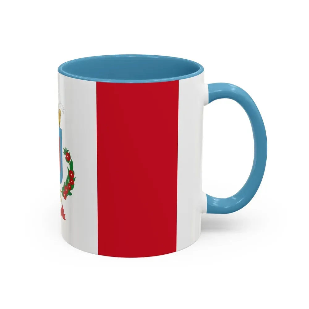 Flag of Heredia Province Costa Rica - Accent Coffee Mug - Go Mug Yourself