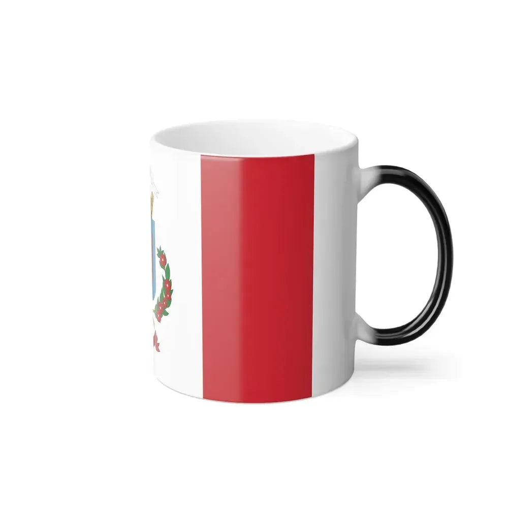 Flag of Heredia Province Costa Rica - Color Changing Coffee Mug - Go Mug Yourself