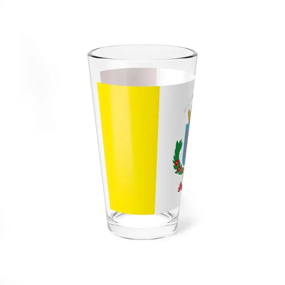 Flag of Heredia Province Costa Rica - Pint Glass 16oz - Go Mug Yourself