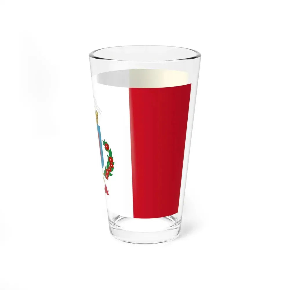 Flag of Heredia Province Costa Rica - Pint Glass 16oz - Go Mug Yourself