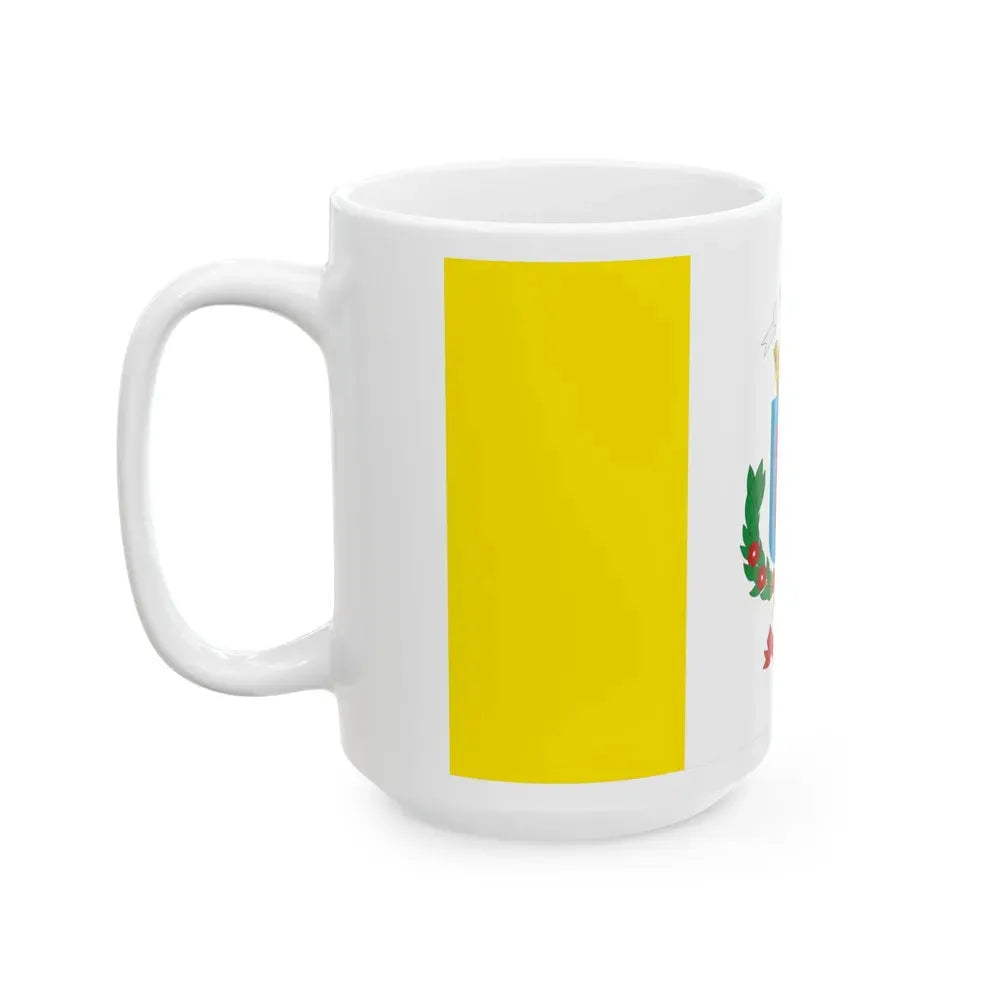 Flag of Heredia Province Costa Rica - White Coffee Mug - Go Mug Yourself