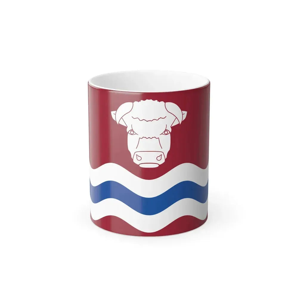 Flag of Herefordshire UK - Color Changing Coffee Mug 11oz - Go Mug Yourself