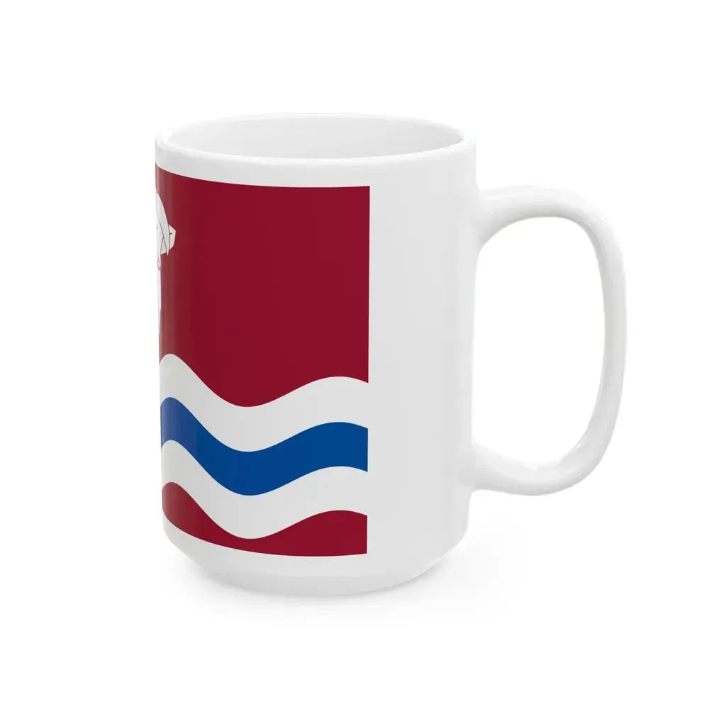 Flag of Herefordshire UK - White Coffee Mug - Go Mug Yourself