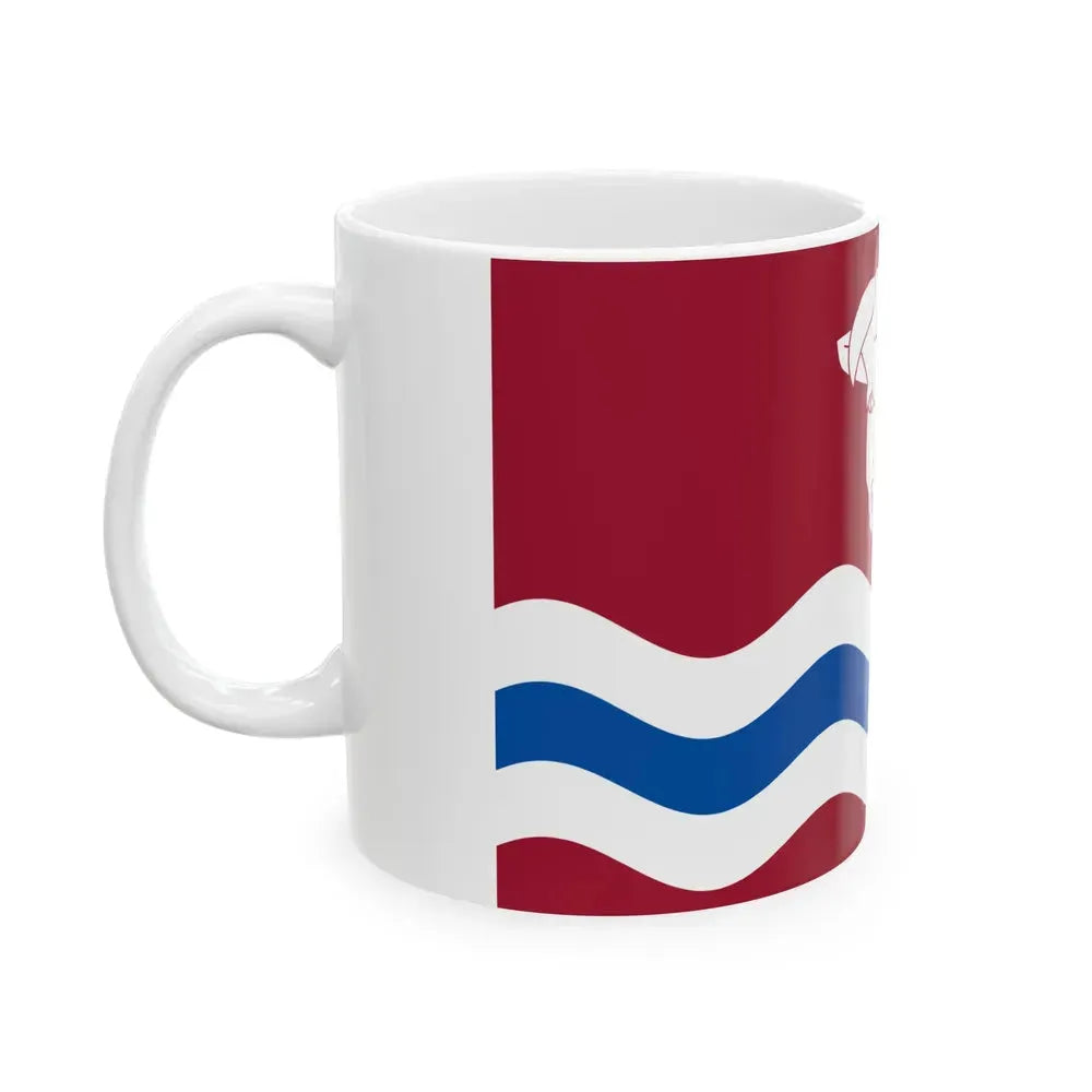 Flag of Herefordshire UK - White Coffee Mug - Go Mug Yourself