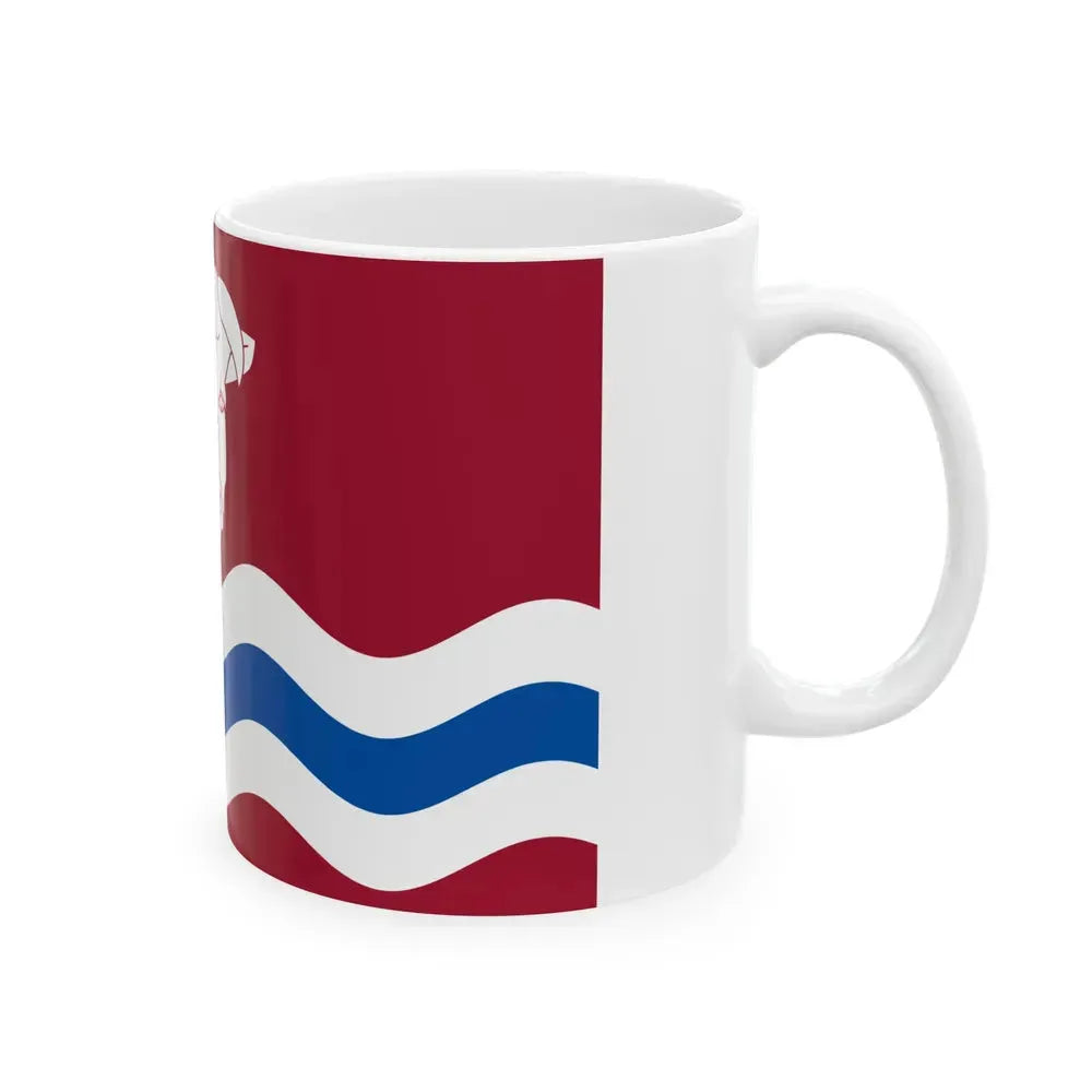 Flag of Herefordshire UK - White Coffee Mug - Go Mug Yourself
