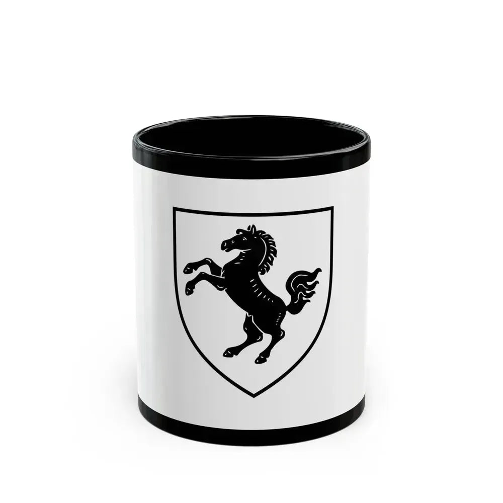 Flag of Herford Germany - Black Coffee Mug 11oz - Go Mug Yourself
