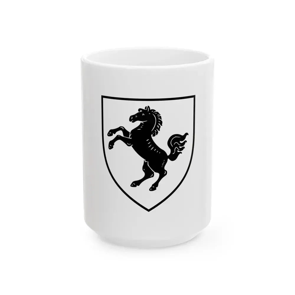 Flag of Herford Germany - White Coffee Mug 15oz - Go Mug Yourself
