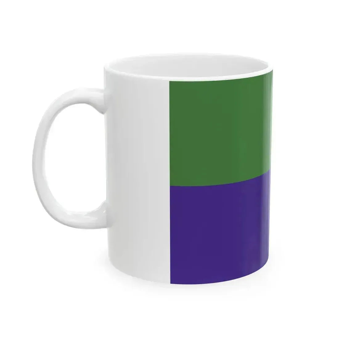 Flag of Hermann Missouri (United States) White Coffee Mug - Go Mug Yourself