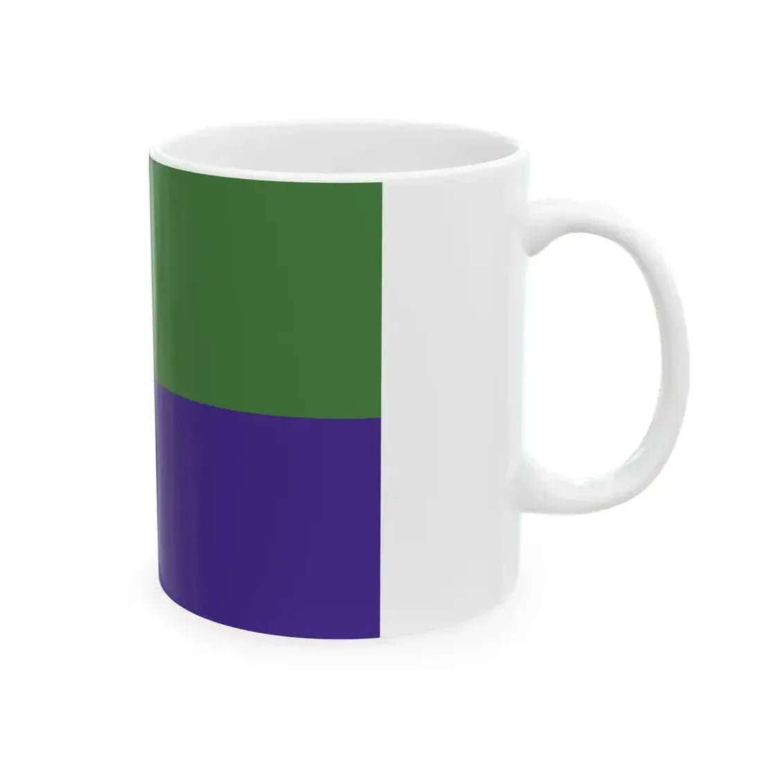 Flag of Hermann Missouri (United States) White Coffee Mug - Go Mug Yourself
