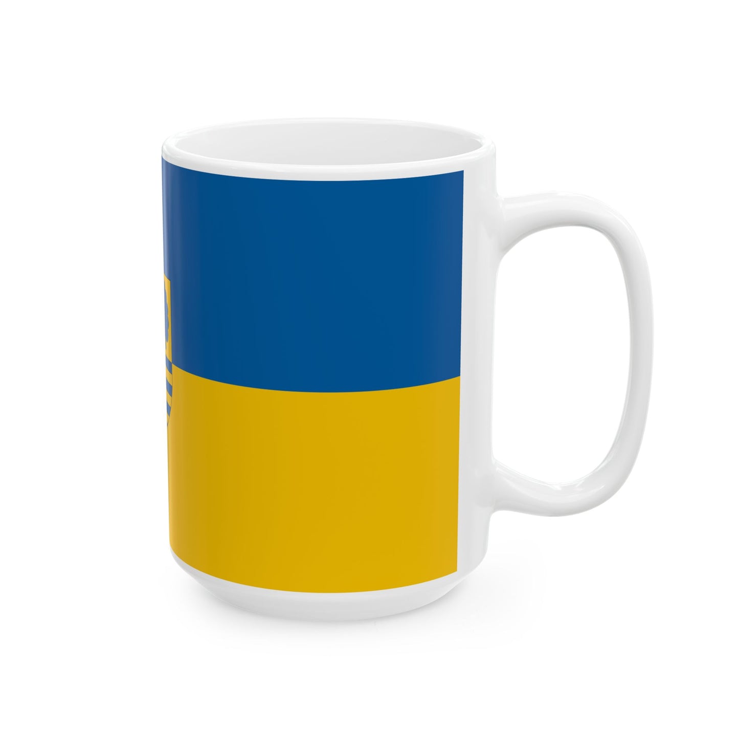 Flag of Hernad (Hungary) White Coffee Mug-Go Mug Yourself
