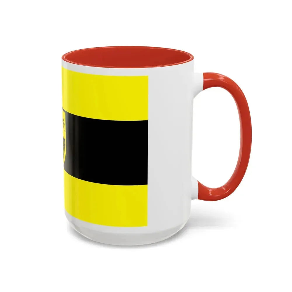 Flag of Herne Germany - Accent Coffee Mug - Go Mug Yourself