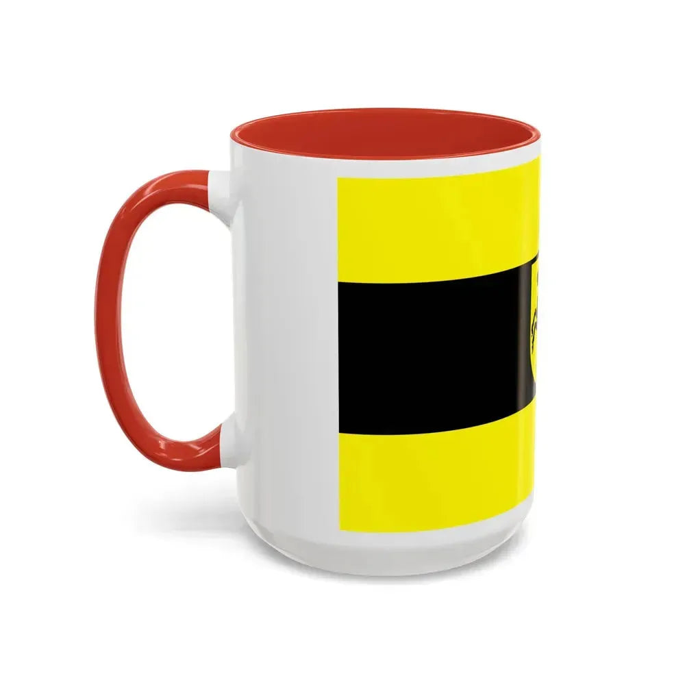 Flag of Herne Germany - Accent Coffee Mug - Go Mug Yourself