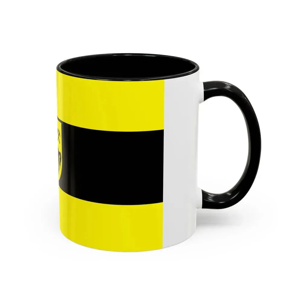 Flag of Herne Germany - Accent Coffee Mug - Go Mug Yourself