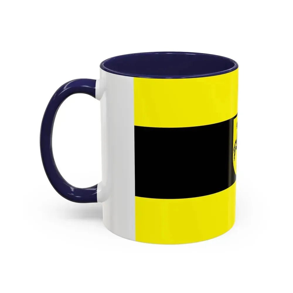 Flag of Herne Germany - Accent Coffee Mug - Go Mug Yourself