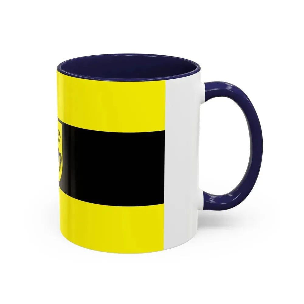Flag of Herne Germany - Accent Coffee Mug - Go Mug Yourself