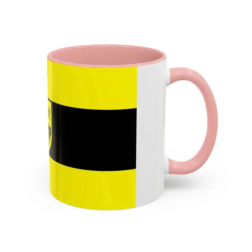 Flag of Herne Germany - Accent Coffee Mug - Go Mug Yourself