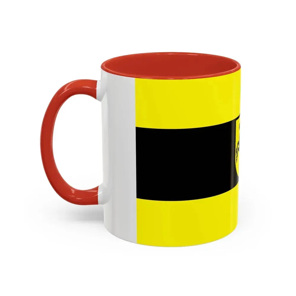 Flag of Herne Germany - Accent Coffee Mug - Go Mug Yourself