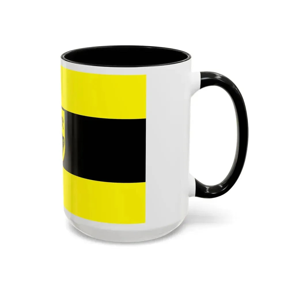 Flag of Herne Germany - Accent Coffee Mug - Go Mug Yourself