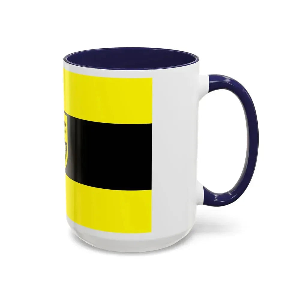 Flag of Herne Germany - Accent Coffee Mug - Go Mug Yourself