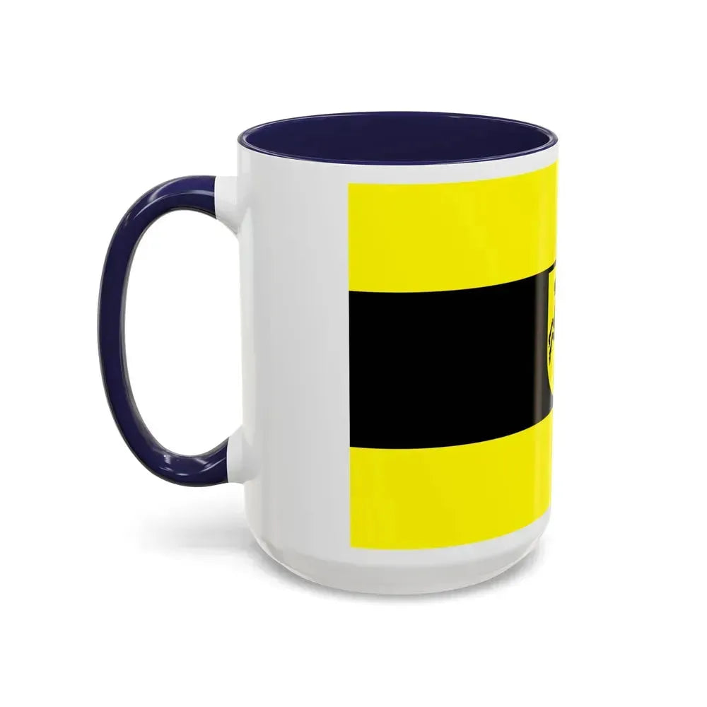Flag of Herne Germany - Accent Coffee Mug - Go Mug Yourself