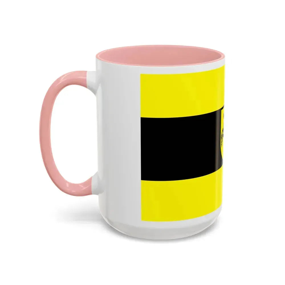 Flag of Herne Germany - Accent Coffee Mug - Go Mug Yourself