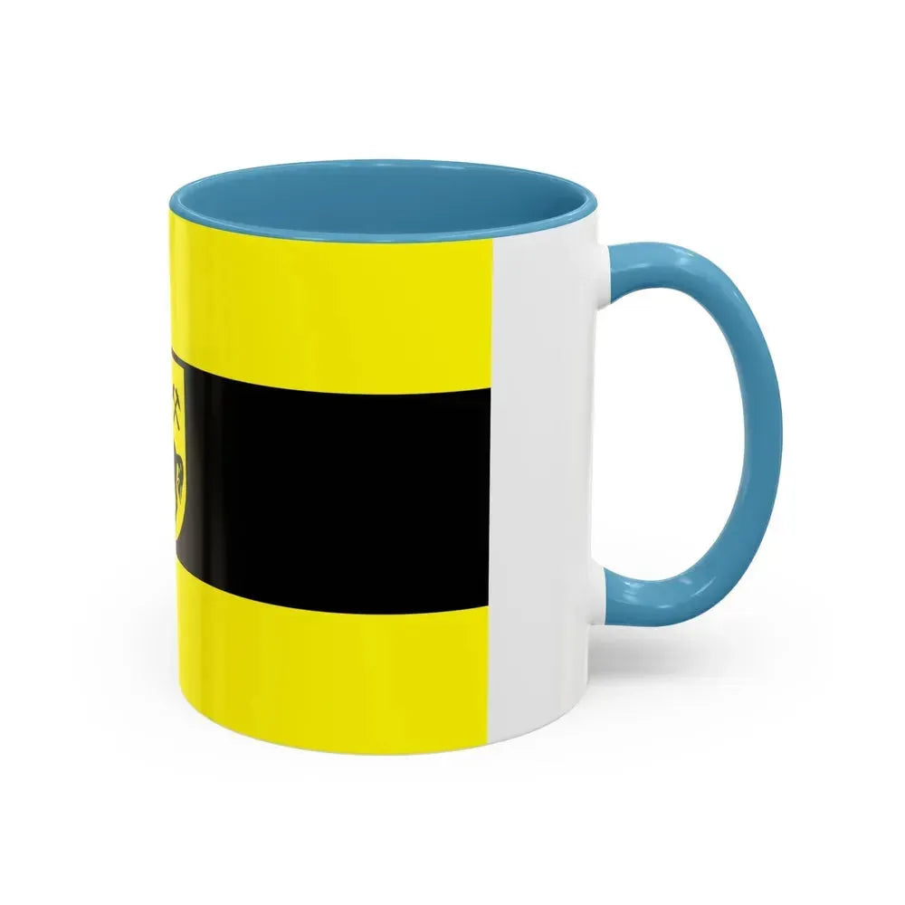 Flag of Herne Germany - Accent Coffee Mug - Go Mug Yourself