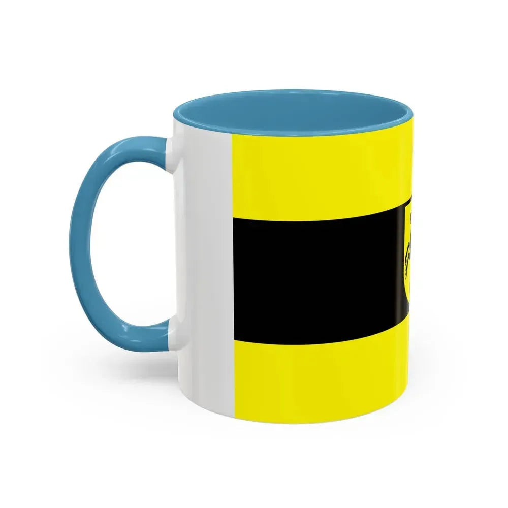 Flag of Herne Germany - Accent Coffee Mug - Go Mug Yourself