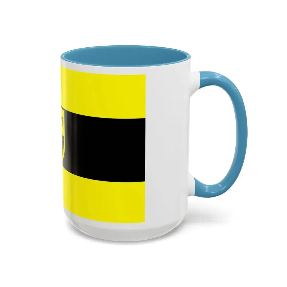Flag of Herne Germany - Accent Coffee Mug - Go Mug Yourself
