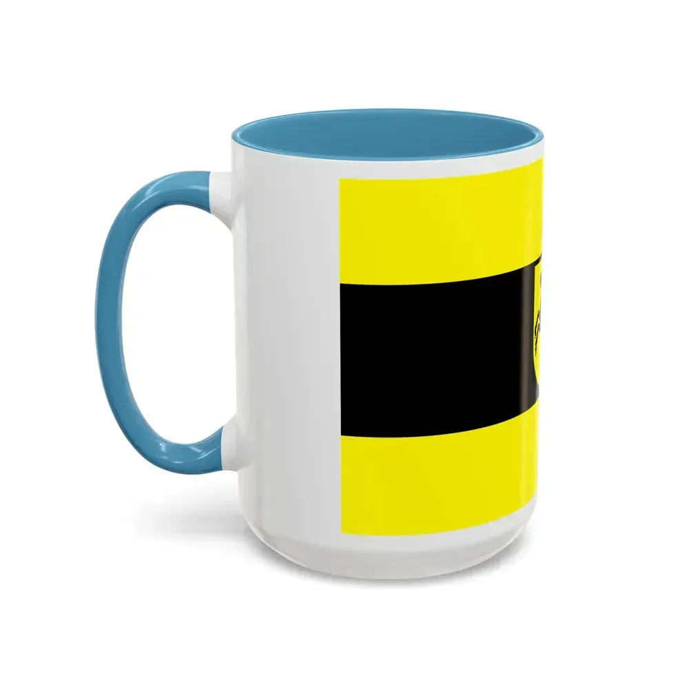 Flag of Herne Germany - Accent Coffee Mug - Go Mug Yourself