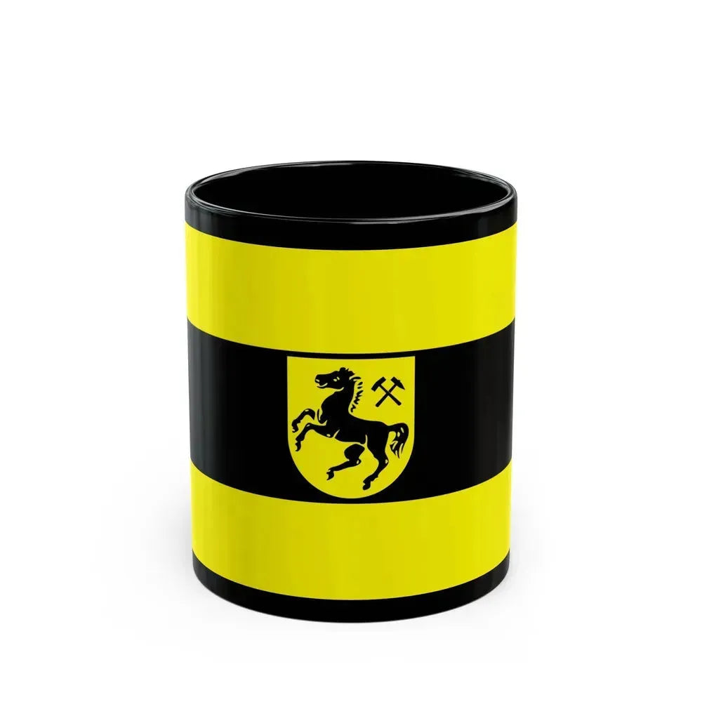 Flag of Herne Germany - Black Coffee Mug 11oz - Go Mug Yourself