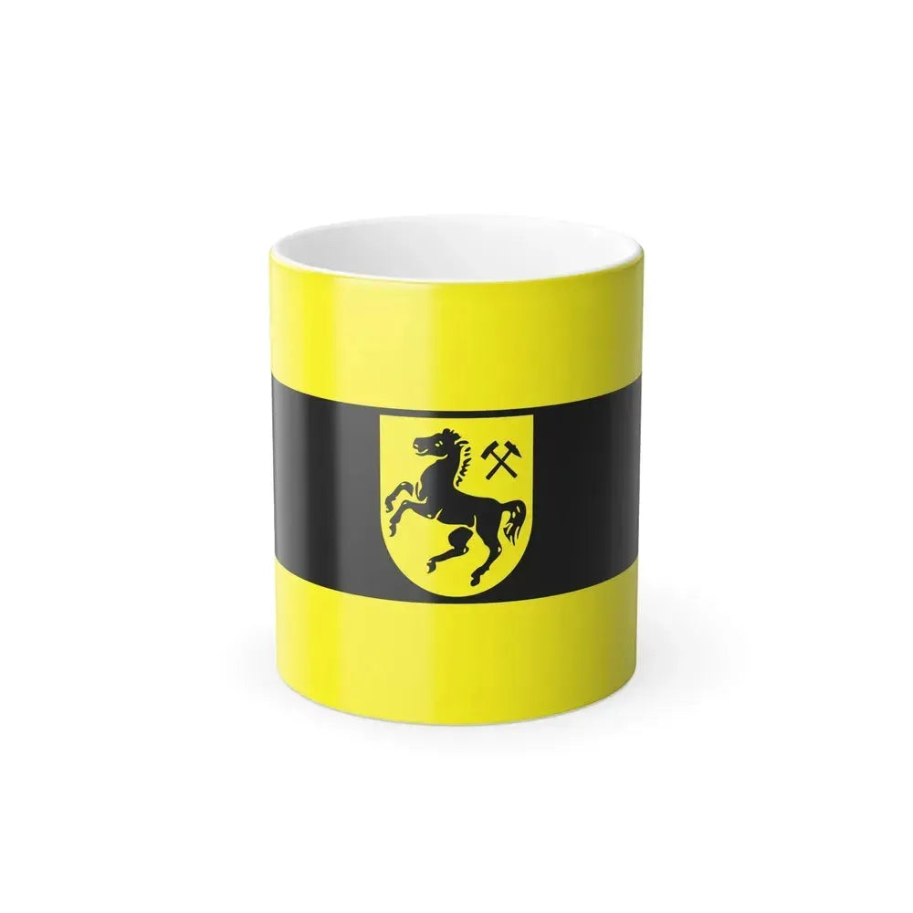 Flag of Herne Germany - Color Changing Coffee Mug 11oz - Go Mug Yourself