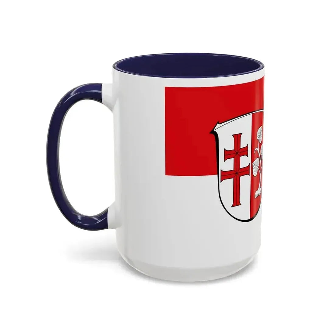 Flag of Hersfeld Rotenburg Germany - Accent Coffee Mug - Go Mug Yourself