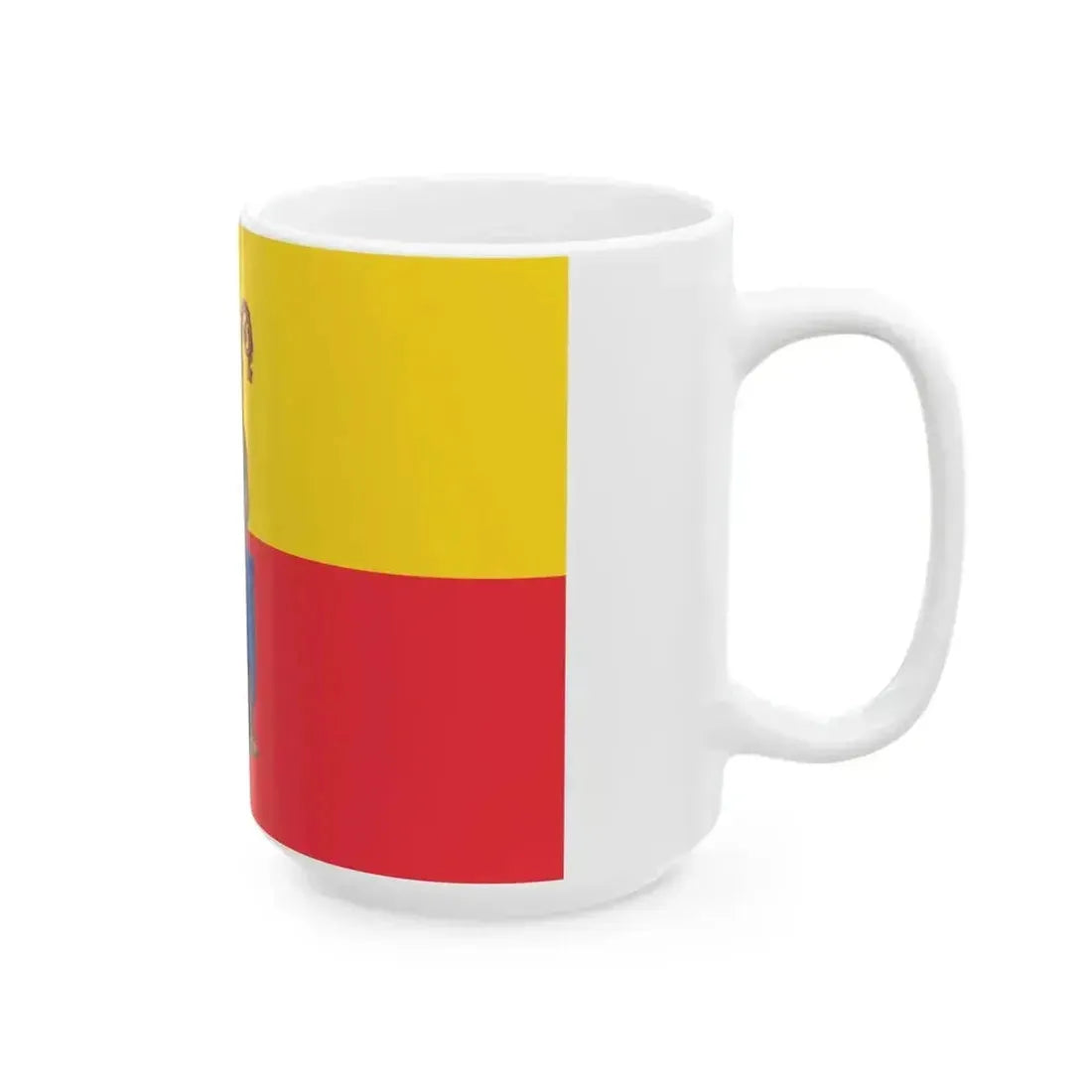 Flag of Herstal (Belgium) White Coffee Mug - Go Mug Yourself