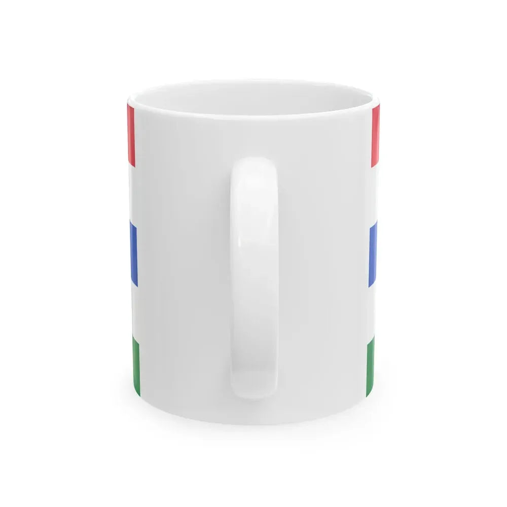Flag of Herzegovina-Neretva (Bosnia and Herzegovina) White Coffee Mug - Go Mug Yourself