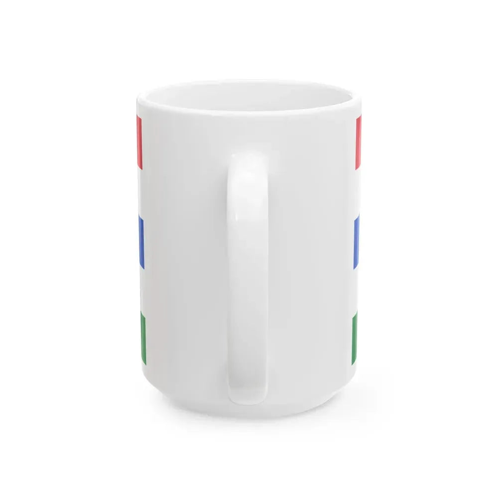 Flag of Herzegovina-Neretva (Bosnia and Herzegovina) White Coffee Mug - Go Mug Yourself