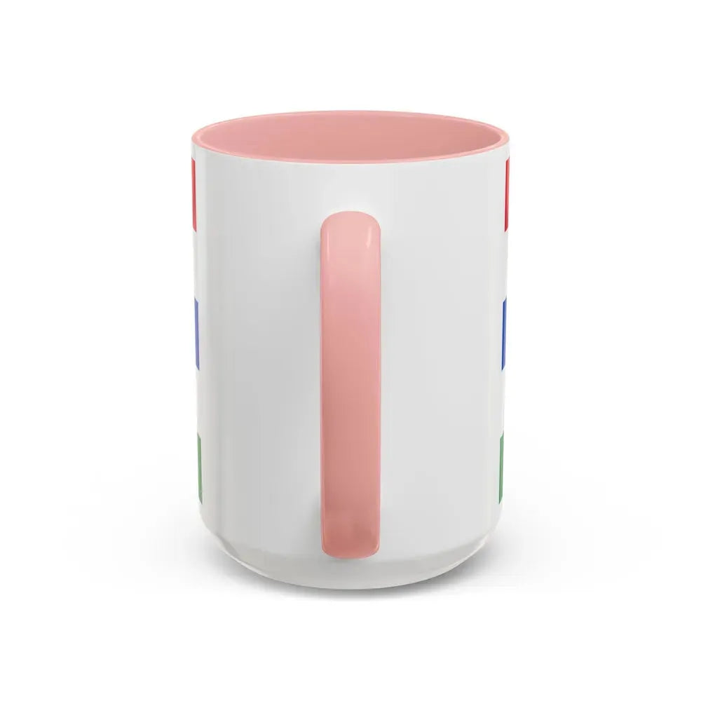 Flag of Herzegovina Neretva Canton Bosnia and Herzegovina - Accent Coffee Mug - Go Mug Yourself