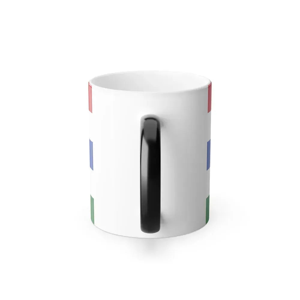 Flag of Herzegovina Neretva Canton Bosnia and Herzegovina - Color Changing Coffee Mug - Go Mug Yourself