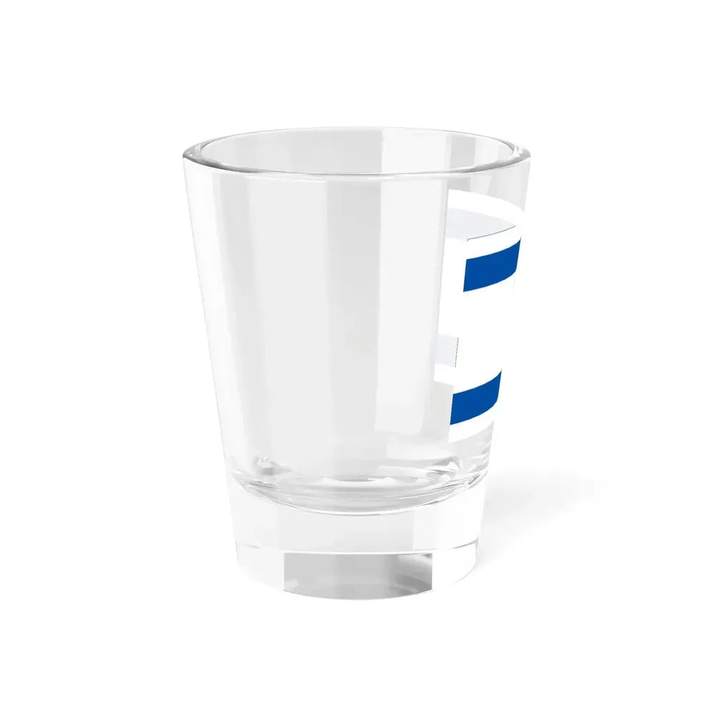 Flag of Herzliya Israel - Shot Glass 1.5oz - Go Mug Yourself