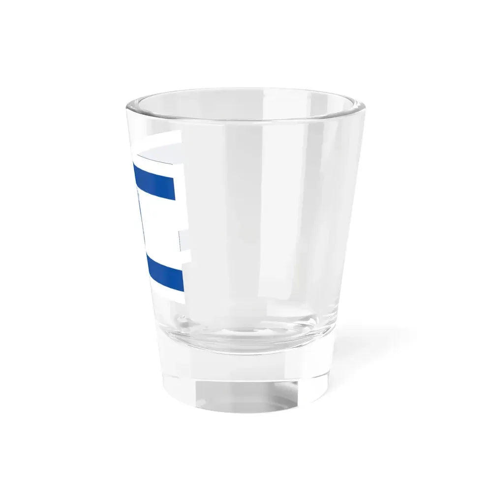 Flag of Herzliya Israel - Shot Glass 1.5oz - Go Mug Yourself