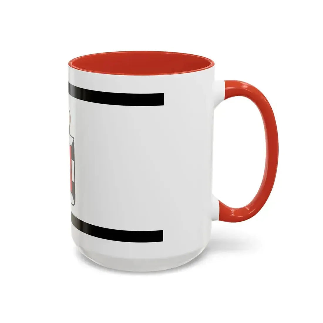 Flag of Herzogtum Lauenburg Germany - Accent Coffee Mug - Go Mug Yourself