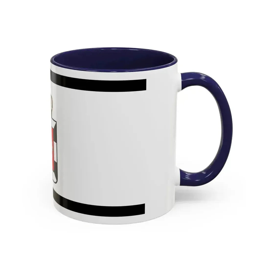 Flag of Herzogtum Lauenburg Germany - Accent Coffee Mug - Go Mug Yourself